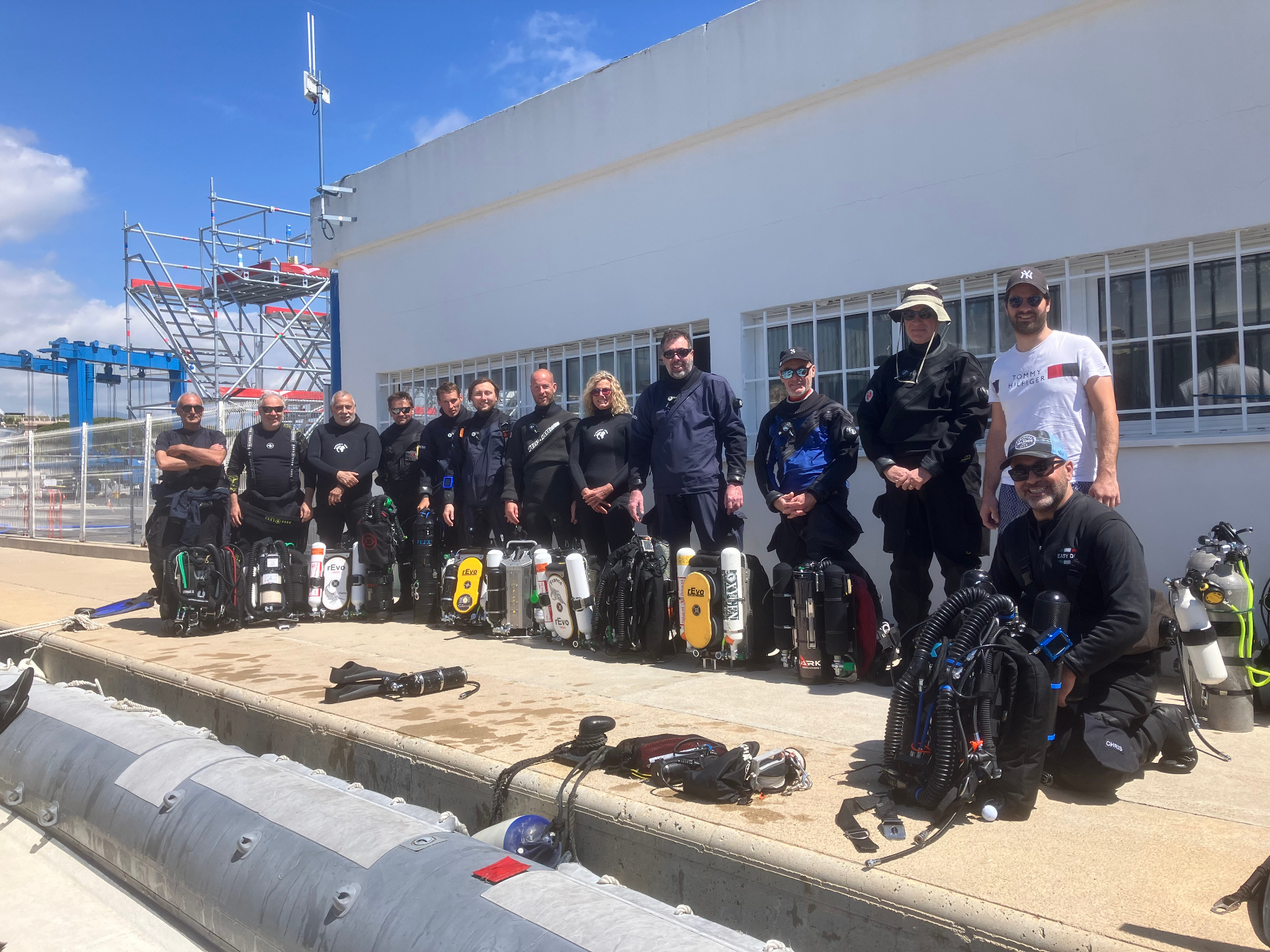 Groupe CCR (close circuit rebreather)